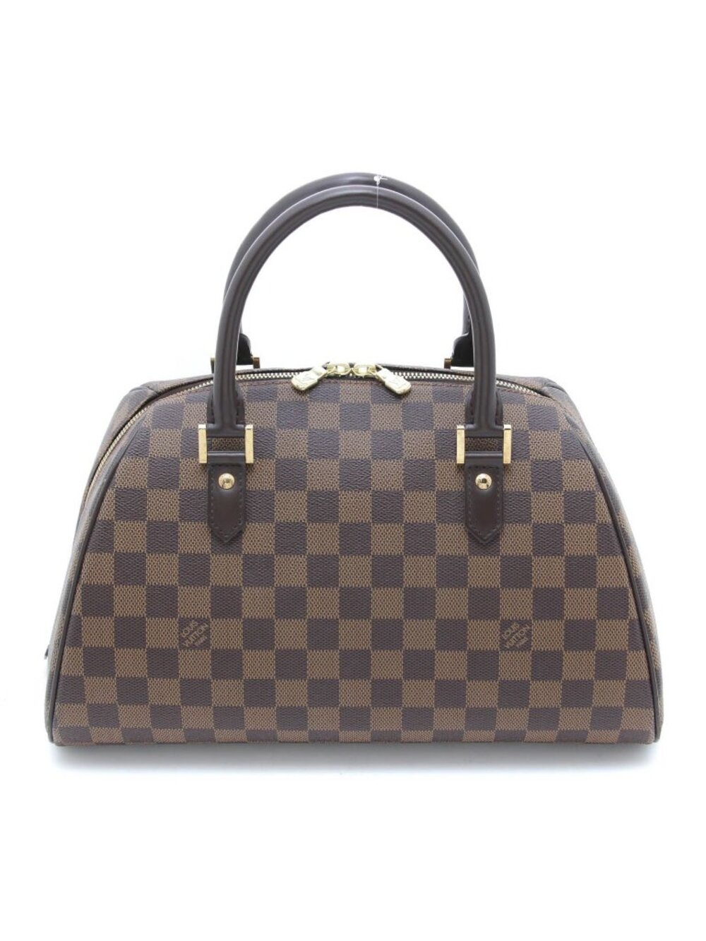 Louis Vuitton Riviera MM Damier Handbag Brown
